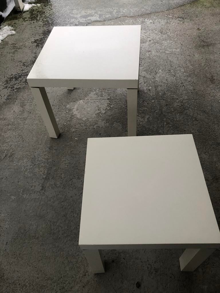 Ikea Salontafel wit met gebruikssporen, Ophalen, Zo goed als nieuw