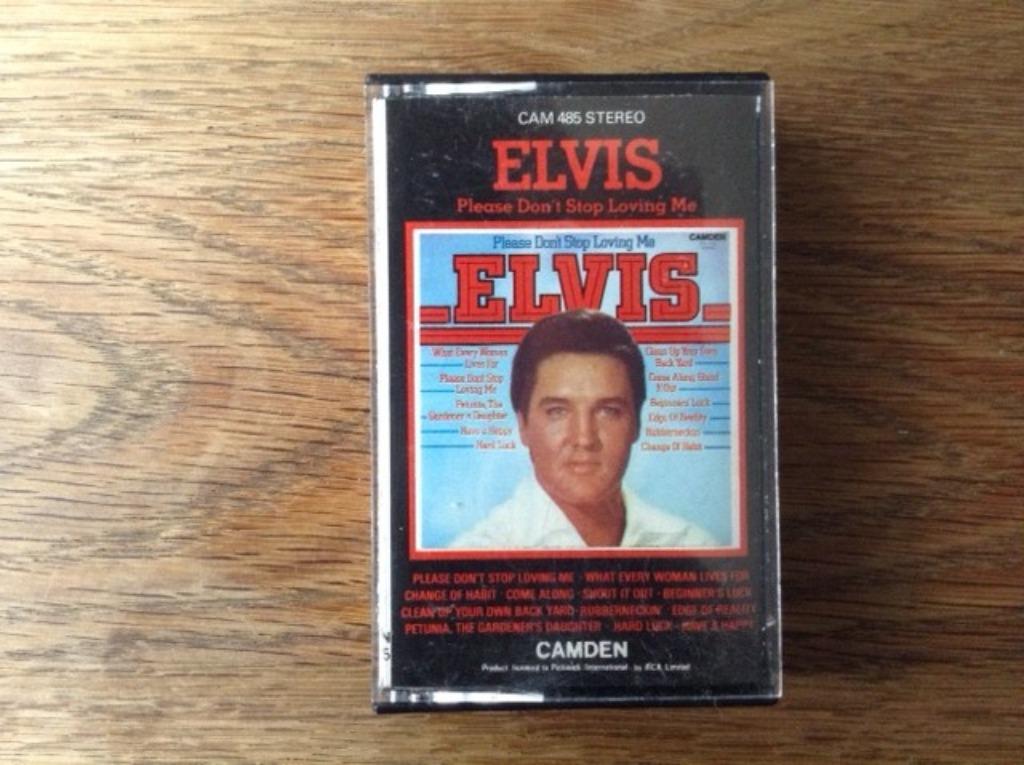 muziekcassette elvis presley, CD & DVD, Cassettes audio, Enlèvement ou Envoi, Rock en Metal, 1 cassette audio, Originale