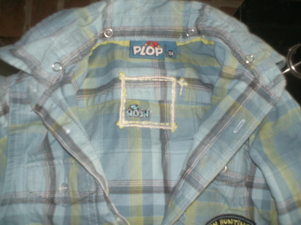 plop hemdje/ samson rolshirtje maat 104, Ophalen, Overhemd of Blouse, Zo goed als nieuw, Plop