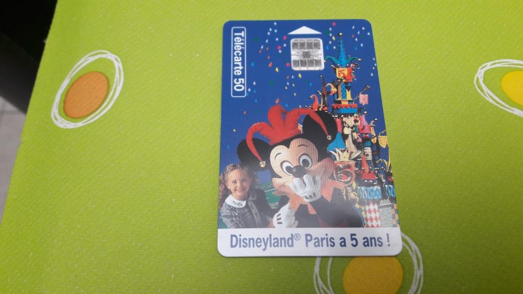 Télécarte Disneyland Paris, Collections, Cartes de téléphone, Enlèvement ou Envoi