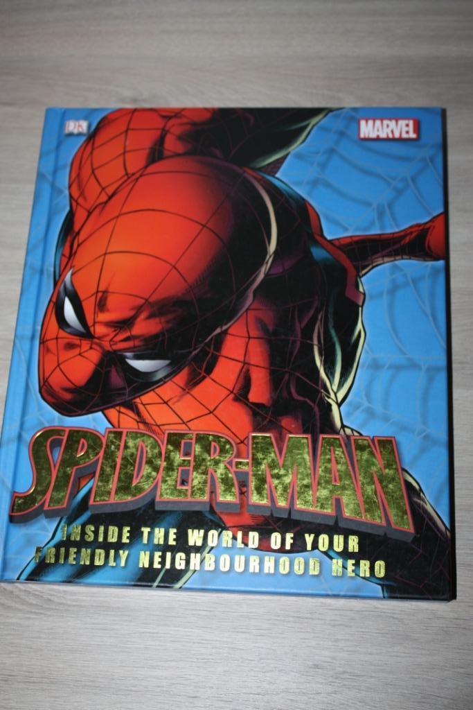 HC boek , Engelstalig " Inside the world of Spiderman, Verzamelen, Stripfiguren, Ophalen of Verzenden, Superheld, Zo goed als nieuw