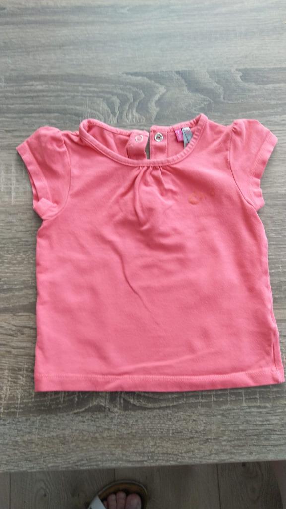 T-shirt 74, Kinderen en Baby's, Babykleding | Maat 74, Ophalen, Gebruikt, Meisje, Shirtje of Longsleeve