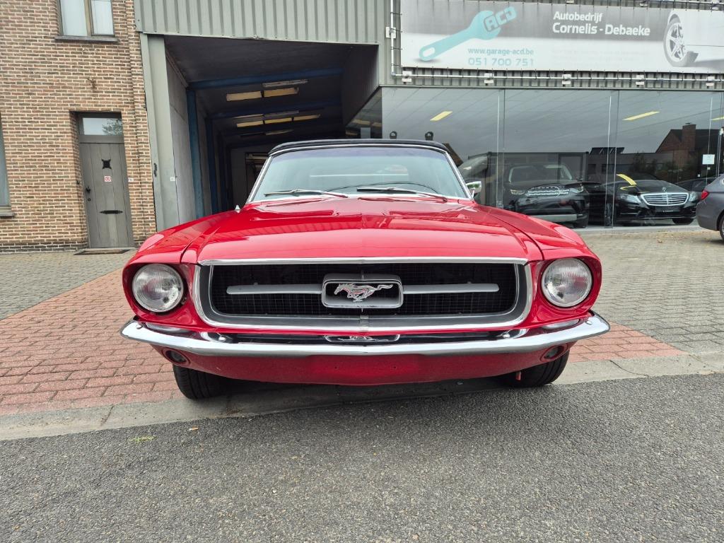 Ford Mustang Cabrio, Auto's, 4 zetels, Achterwielaandrijving, Zwart, Cabriolet