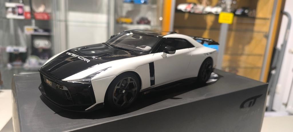 Voiture d'essai Nissan GT-R50 1/18 Gt-Spirit, Enlèvement ou Envoi, Comme neuf, Voiture, Autres marques
