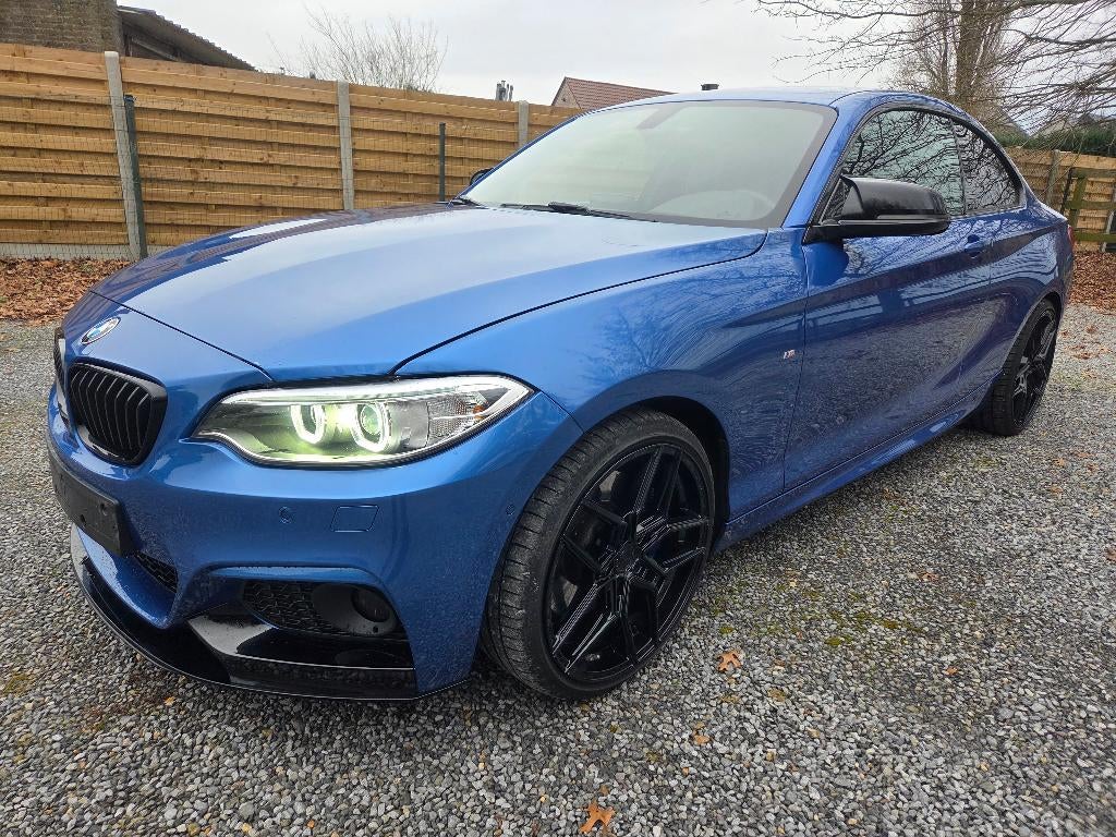 Bmw 218d, Auto's, BMW, Achterwielaandrijving, 4 cilinders, 2 Reeks, Blauw