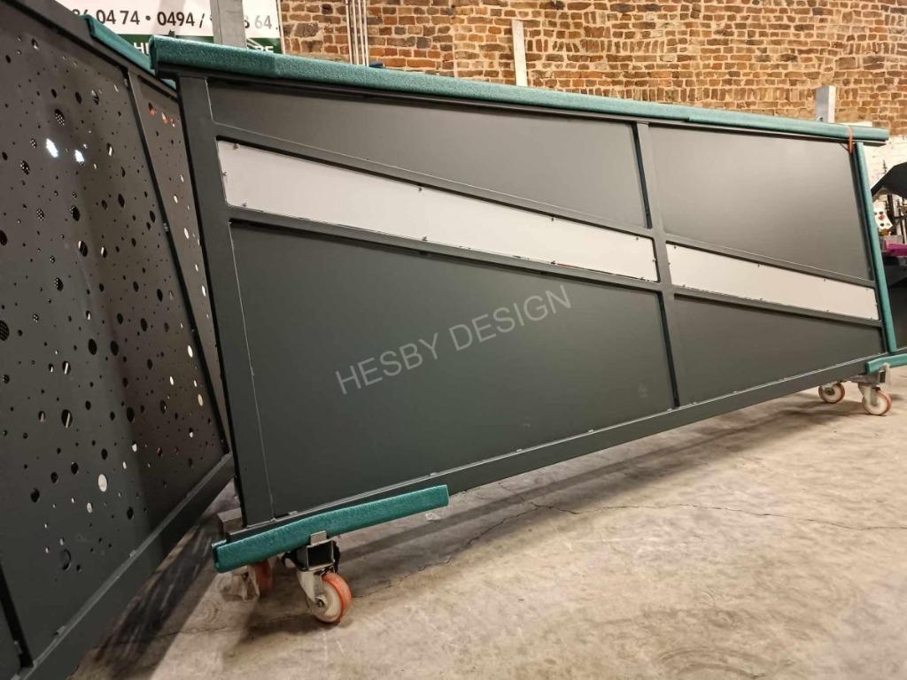 Barrière, schuifpoort van 4m nieuw ZONDER ONDERHOUD, Ophalen, Kunststof, 200 cm of meer, Schuifpoort