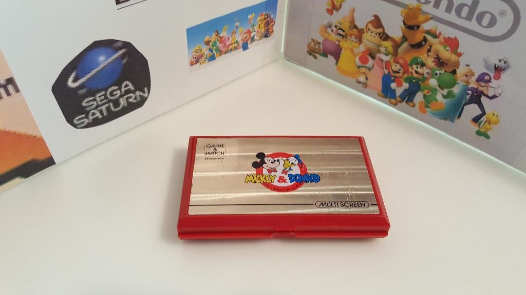 Game & Watch Mickey & Donald Multi Screen Nintendo, Games en Spelcomputers, Spelcomputers | Nintendo Game Boy, Ophalen, Niet werkend