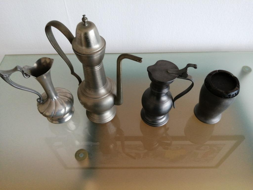 TINNEN Siervoorwerpen, Antiek en Kunst, Ophalen