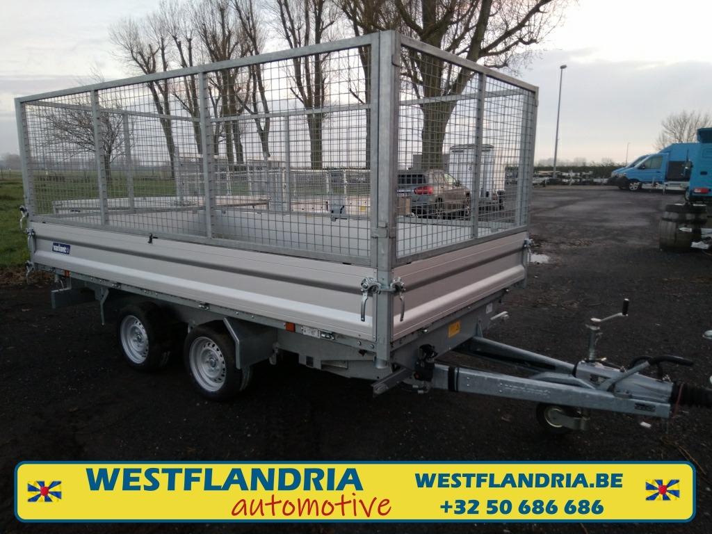 Kipper 3500kg + bladveren + loofrekken + oprijplaten, Bedrijf, Te koop, Fiat