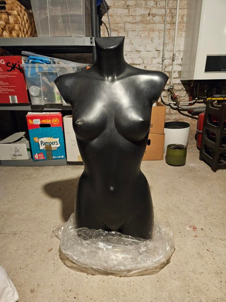 Paspop mannequin zwart, Ophalen, Paspop