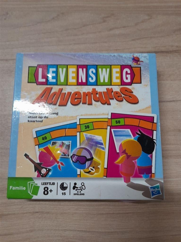 Levensweg adventures kaartspel - s4684, Verzenden, Zo goed als nieuw