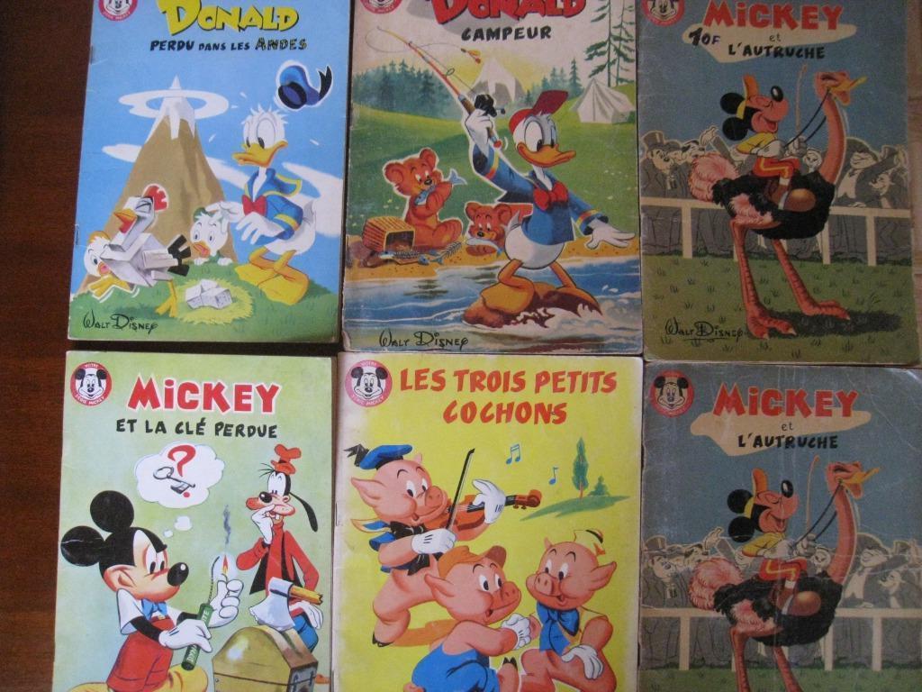 Carl Barks Donald Mickey 3 Biggetjes Disney Comics, Ophalen of Verzenden, Donald Duck, Gebruikt, Overige typen