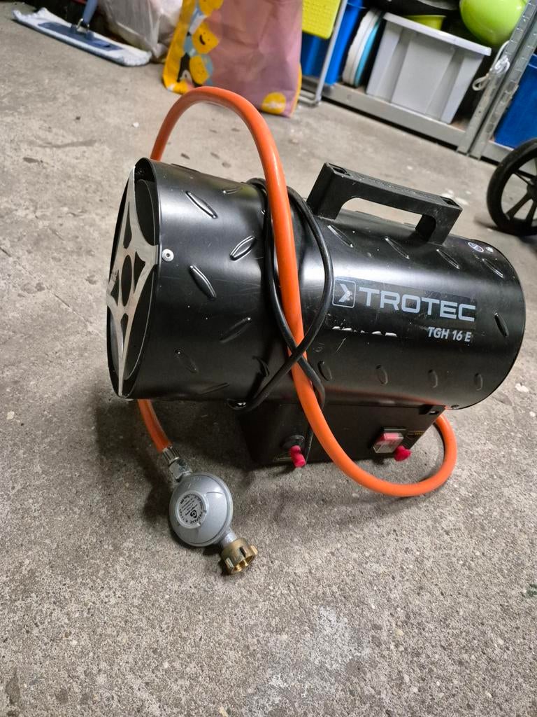 canon à air chaud au propane, modèle Trotec TGH, Bricolage & Construction, Compresseurs, Mobile, Enlèvement