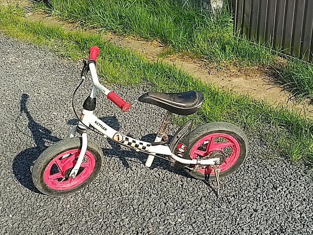 Loopfiets, Ophalen, Zo goed als nieuw