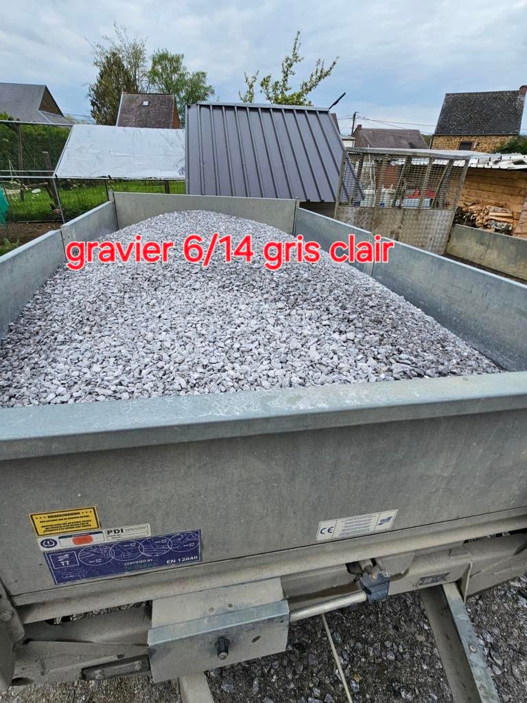 Gravier 6/14 et tout autres calibre dispo sur demande, Envoi, Comme neuf