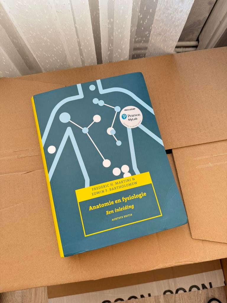 Anatomie en fysiologie, 8e editie met MyLab NL, Boeken, Schoolboeken, Nederlands, Ophalen of Verzenden