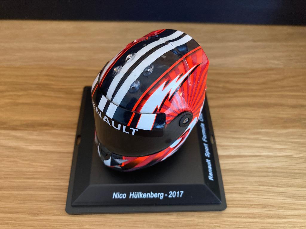 Nico Hülkenberg 1:5 helm 2017 Renault Formule 1 Spark, Ophalen of Verzenden, Nieuw, Formule 1