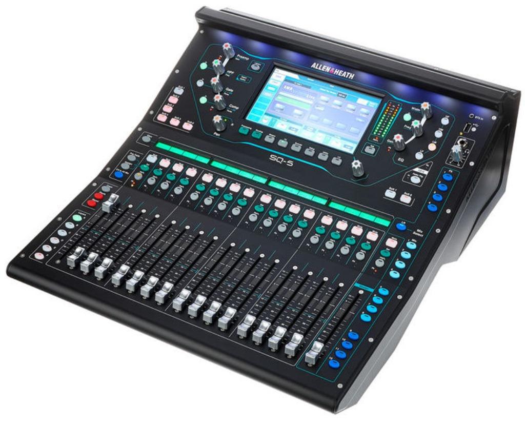 Allen & Heath  SQ5, Muziek en Instrumenten, Mengpanelen, Ophalen of Verzenden, Nieuw, 20 kanalen of meer, Microfooningang