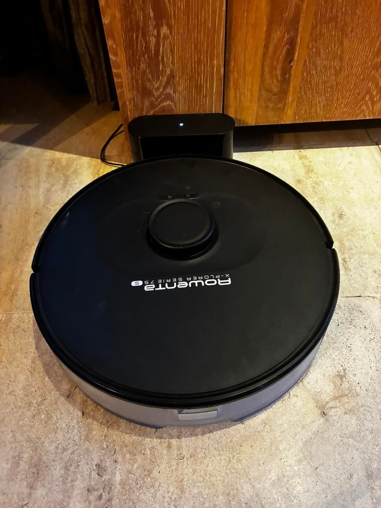 Rowenta robotstofzuiger + dweilfunctie, Elektronische apparatuur, Stofzuigers, Ophalen, Gebruikt, Robotstofzuiger