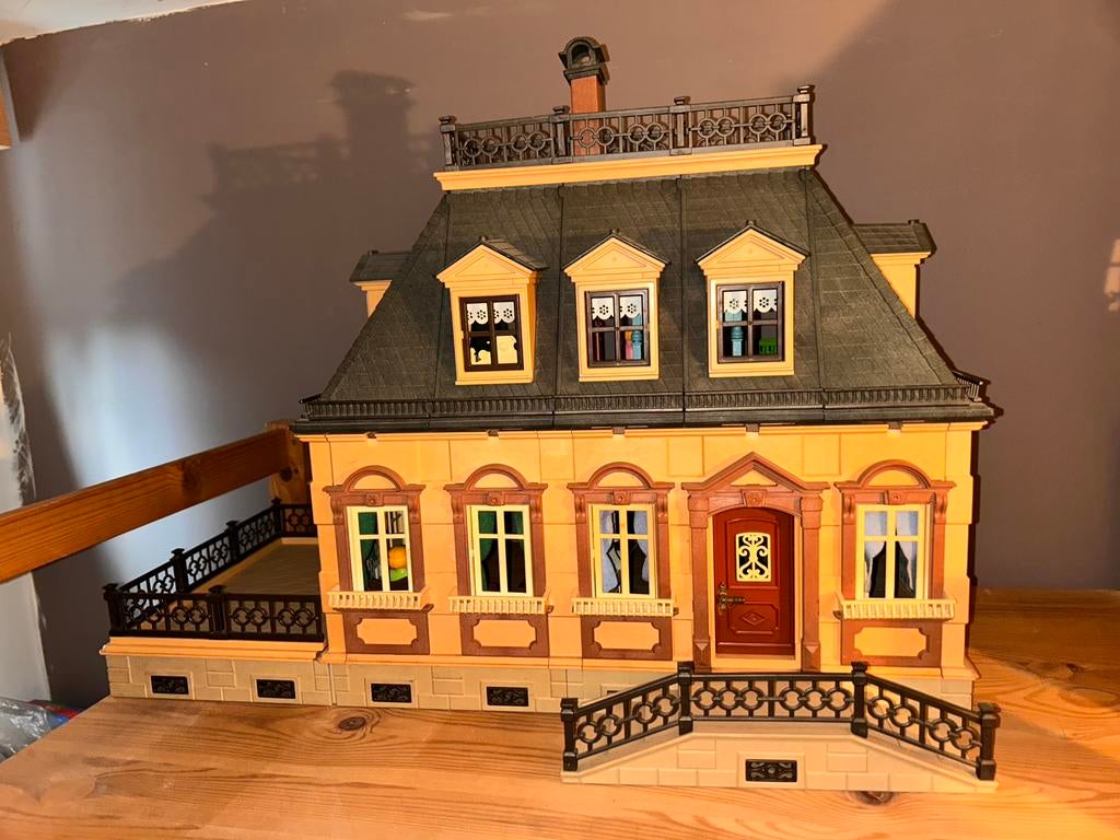 Playmobil rosa herenhuis 5305, Ophalen of Verzenden, Gebruikt