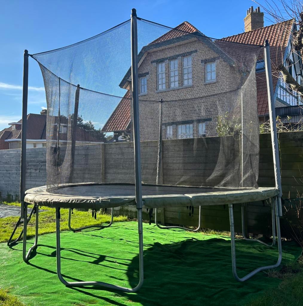 Trampoline, Ophalen, Gebruikt