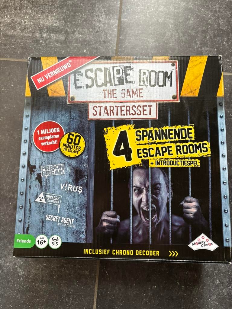 Escape room the game, Hobby en Vrije tijd, Ophalen, Zo goed als nieuw