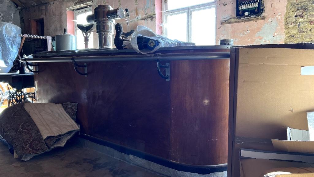 Ancien bar de café, Antiek en Kunst, Antiek | Meubels | Kasten, Ophalen