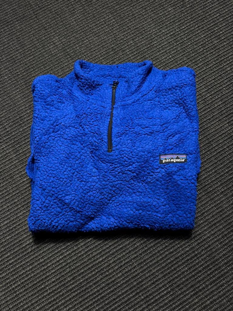 Polaire/3/4zip/fuzzyjacket/jacket patagonia bleue, Kleding | Heren, Ophalen of Verzenden, Zo goed als nieuw, Maat 48/50 (M), Blauw