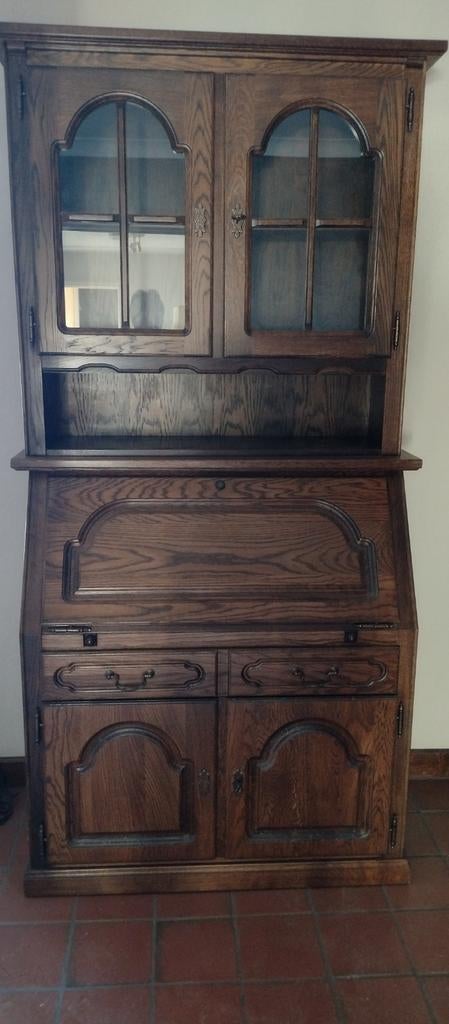 Secretaire met opzetkast, Ophalen