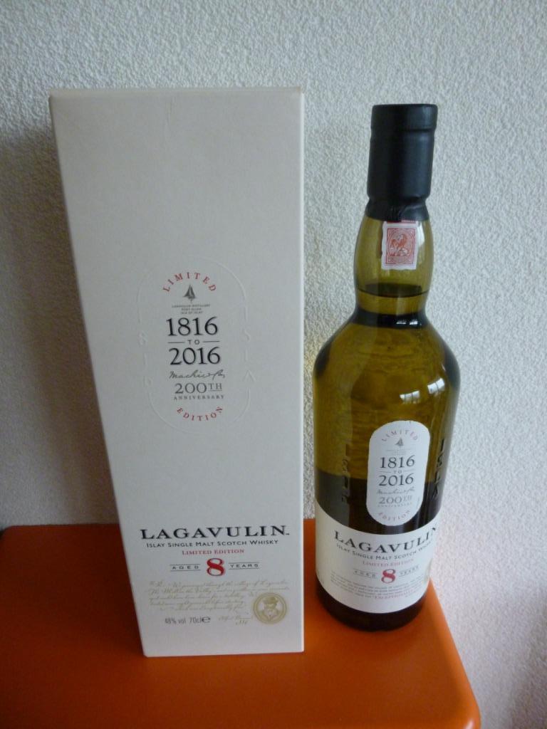 SINGLE MALT SCOTCH WHISKY"LAGAVULLIN 8 YEARS"200TH EDITION, Overige gebieden, Overige typen, Nieuw, Ophalen of Verzenden