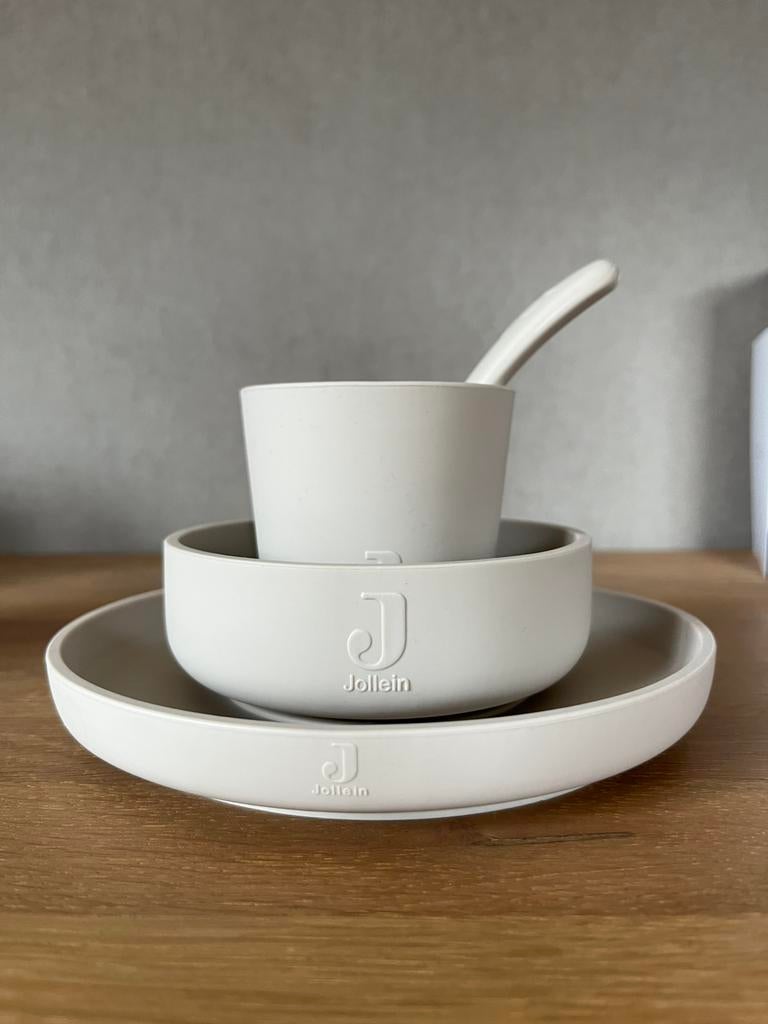 Siliconen eetset Jollein, Kinderen en Baby's, Ophalen, Nieuw, Overige typen