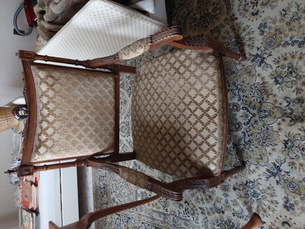 Antieke stoelen, te restaureren, Antiek en Kunst, Antiek | Meubels | Stoelen en Sofa's, Ophalen