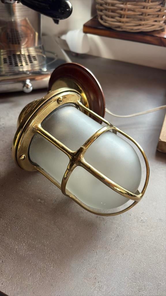 Applique murale navire Miletich en bronze, Enlèvement, Comme neuf, Bois, Antiquite