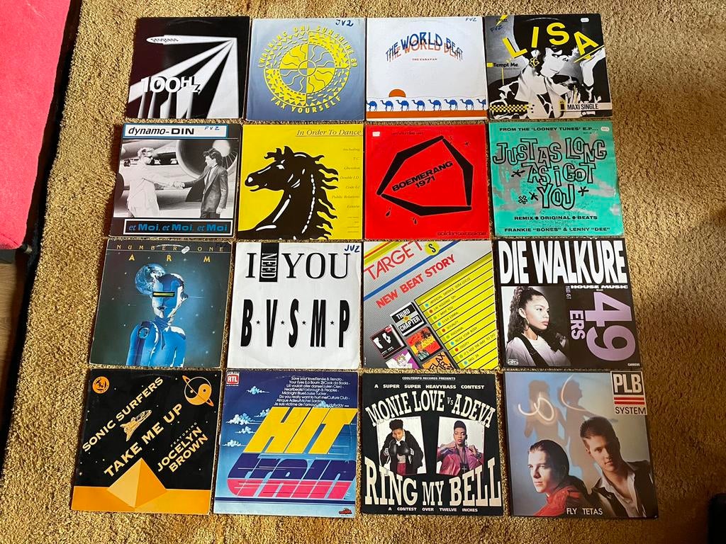 Retro dance, house, new beat LP’s pt. 2, Cd's en Dvd's, Vinyl | Dance en House, Zo goed als nieuw, Ophalen of Verzenden
