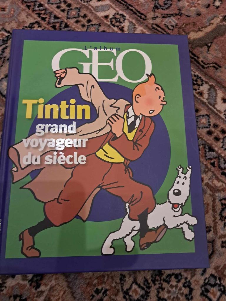 Kuifje, de grote reiziger van de eeuw - GEO, Boeken, Eén stripboek, Nieuw, Ophalen of Verzenden, Hergé ,casterman ,les ateliers Moulinsart