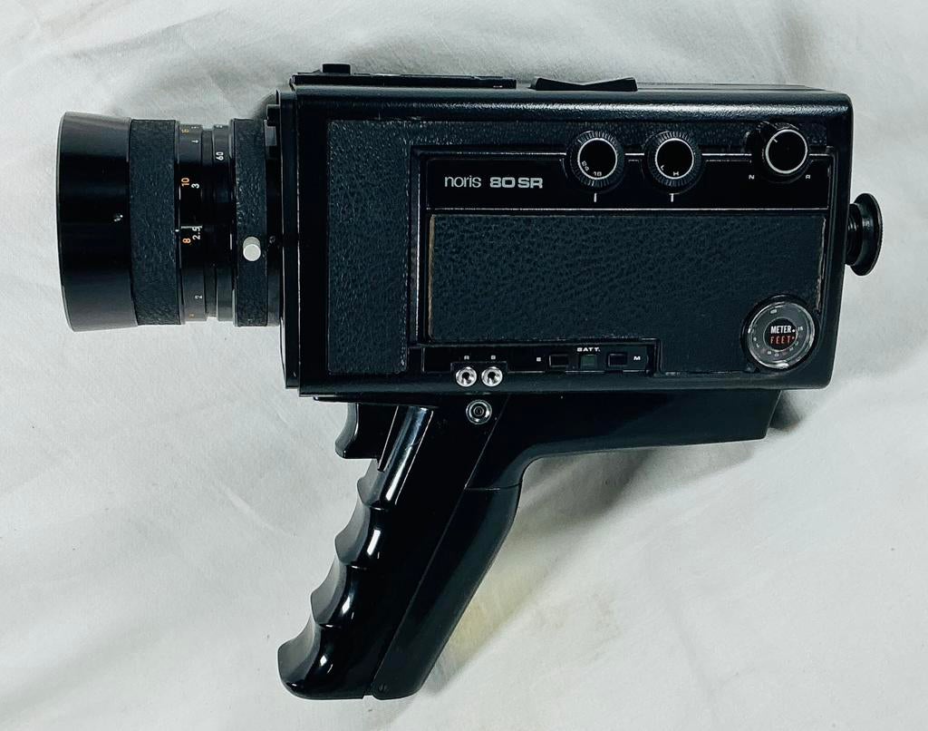Noris 80SR Vintage Super 8 mm filmcamera 1974 Japan, 8mm, Kodak, Ophalen of Verzenden, EAMER-GCG-Support@kodak.com