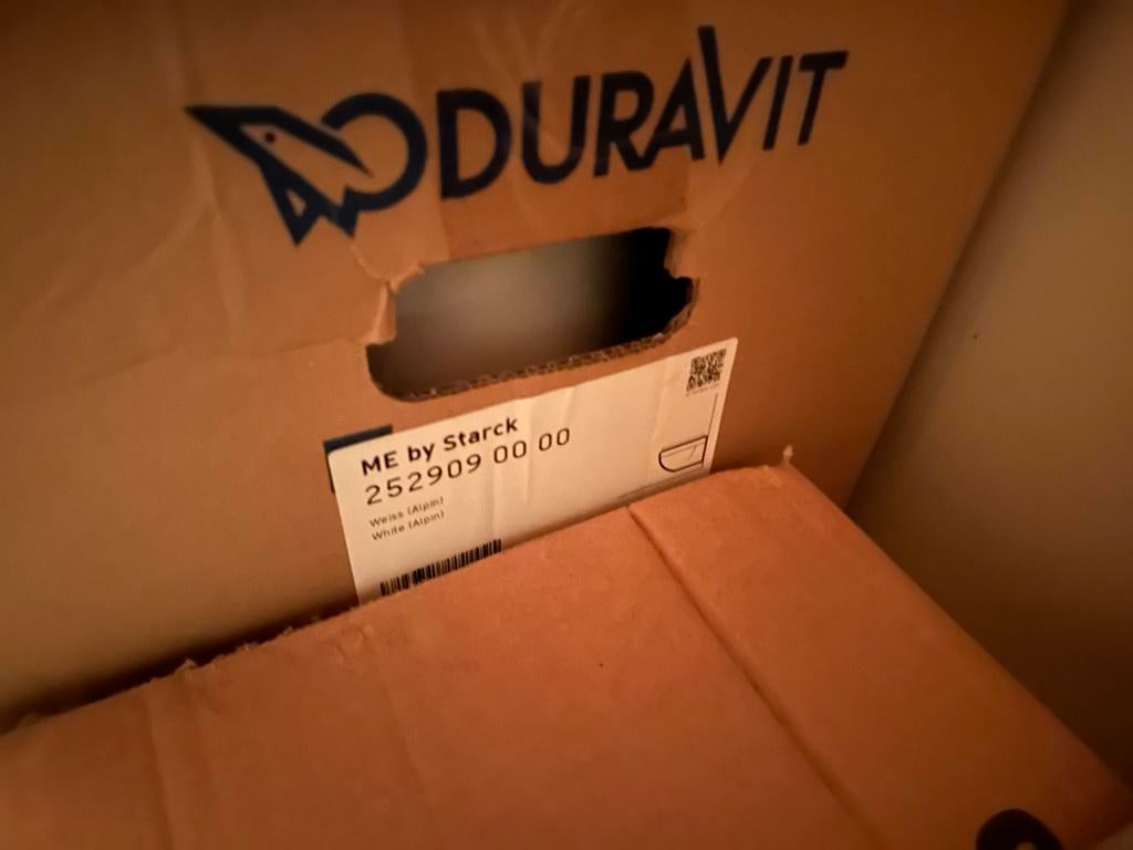 WC suspendu Duravit Me by Starck, Bricolage & Construction, Sanitaire, Enlèvement, Neuf, Toilettes