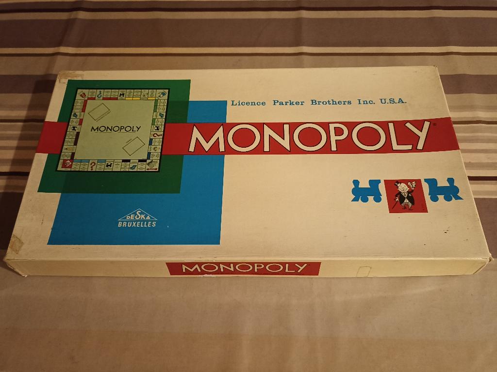 jeu Monopoly, Cinq joueurs ou plus, Enlèvement, Utilisé, Deska Bruxelles