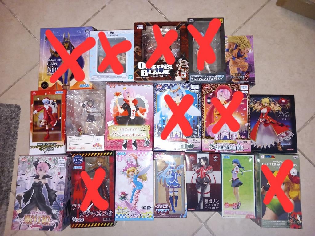 Figurines Manga, Collections, Statues & Figurines, Comme neuf, Enlèvement ou Envoi