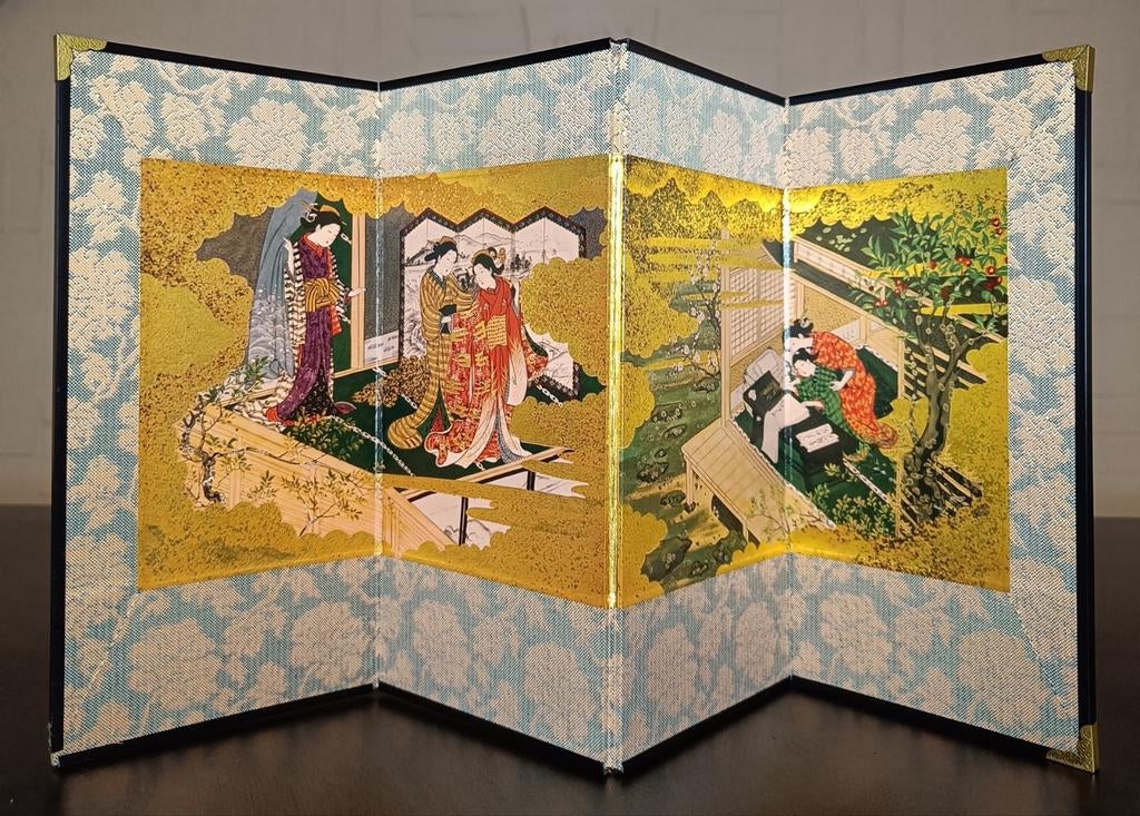 Chambre miniature japonaise Dien/Paravent., Antiquités & Art, Enlèvement ou Envoi