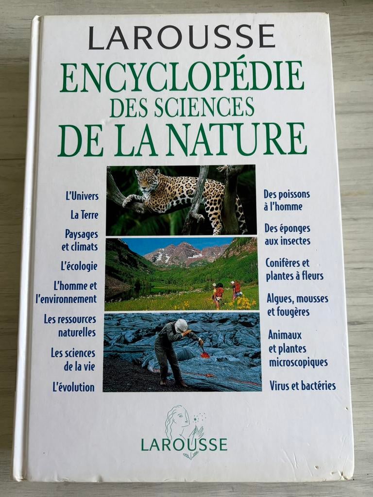 Encyclopédie des Sciences de la Nature, Livres, Nature, Utilisé, Nature en général, Enlèvement ou Envoi