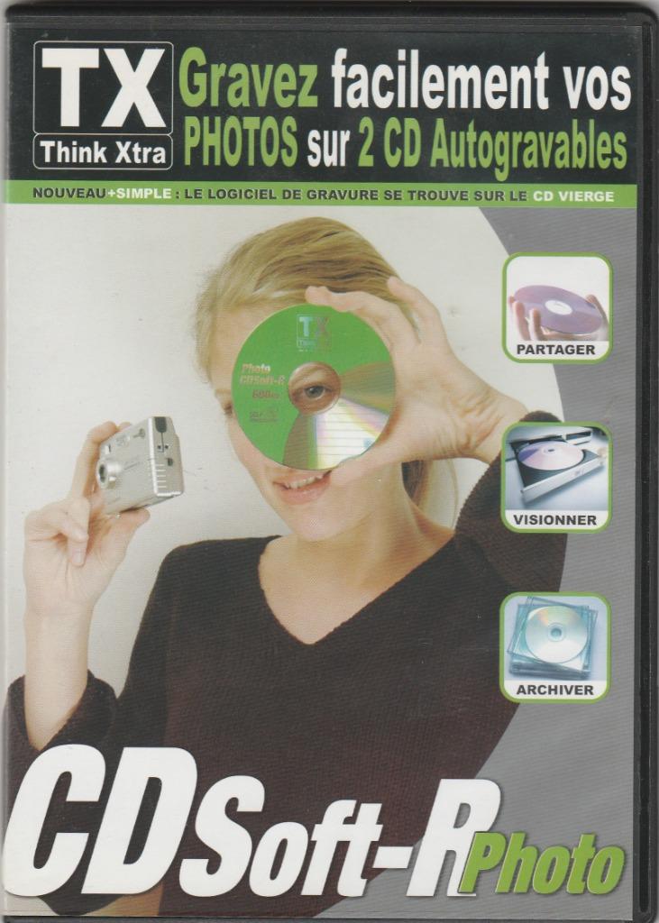 Logiciel de gravure et archivage : photos., Envoi, Comme neuf, Windows