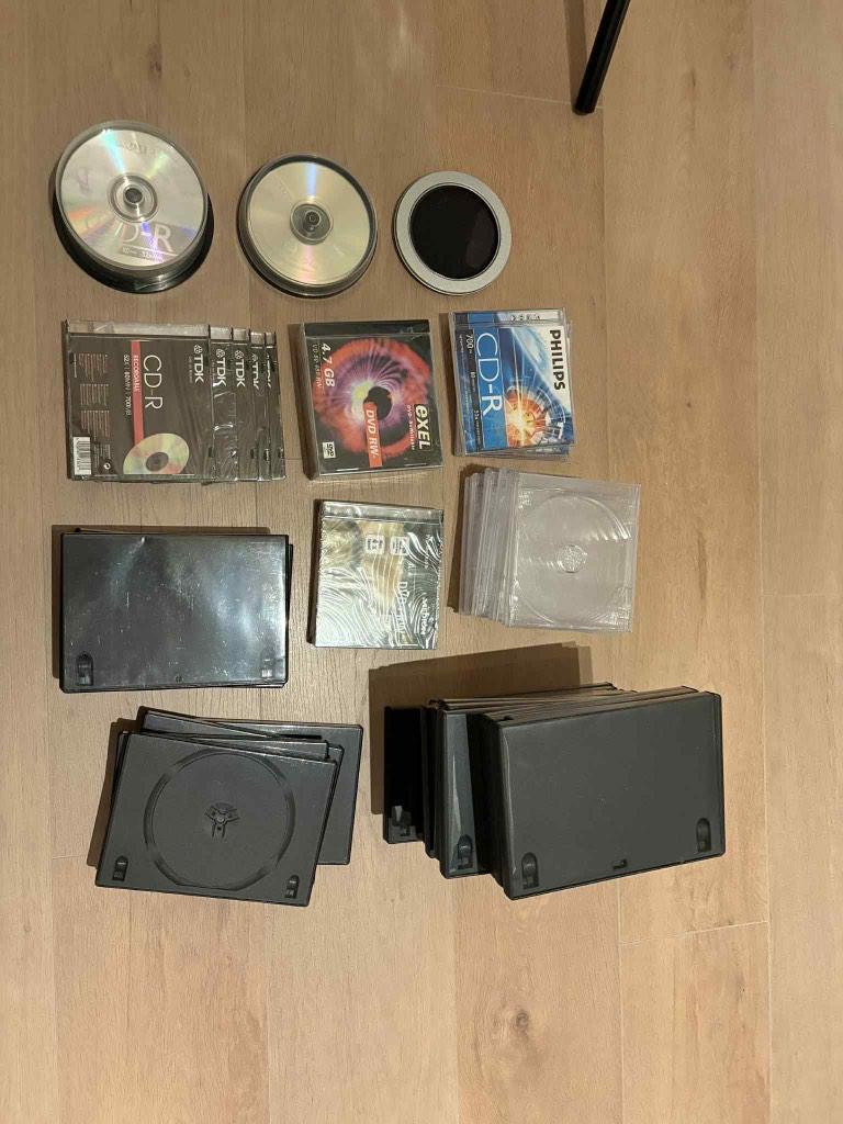 CD ROMS/DVDS/ DOOSJES VAN CD EN DVD ONGEBRUIKT & GLOEDNIEUW, Informatique & Logiciels, Disques enregistrables, Neuf, Cd, Réinscriptible