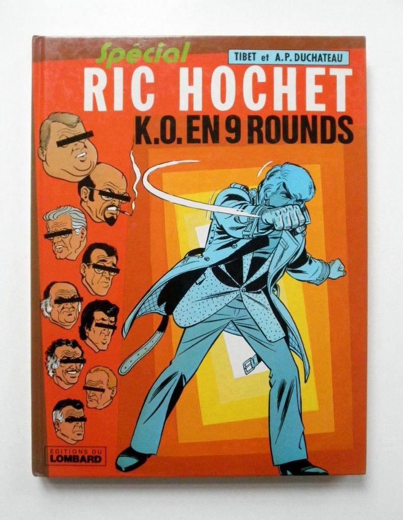 EO 1980 Ric Hochet K.O. en 9 rounds - récits inédits Tintin, Livres, BD, Utilisé, Une BD, Enlèvement