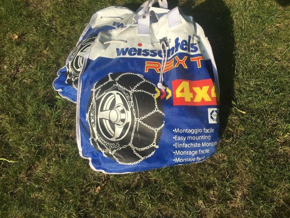 Chaînes à neige Weissenfels - adaptées aux SUV, Autos : Divers, Chaînes, Enlèvement, Comme neuf