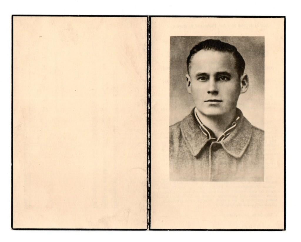 Doodsprentje oorlogsslachtoffer Lede + Monsterlin 1944, Verzamelen, Ophalen of Verzenden, Overige soorten, Foto of Poster