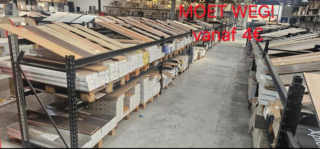 Palletvoordeel Laminaat – Laatste Partijen vanaf €4/m², Maison & Meubles, Ameublement | Revêtements de sol, Enlèvement, Neuf, Crème