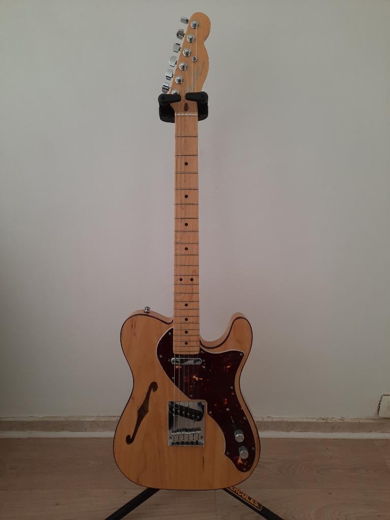 Fender American Deluxe Telecaster Thinline, Ophalen, Zo goed als nieuw, Semi-solid body, Fender