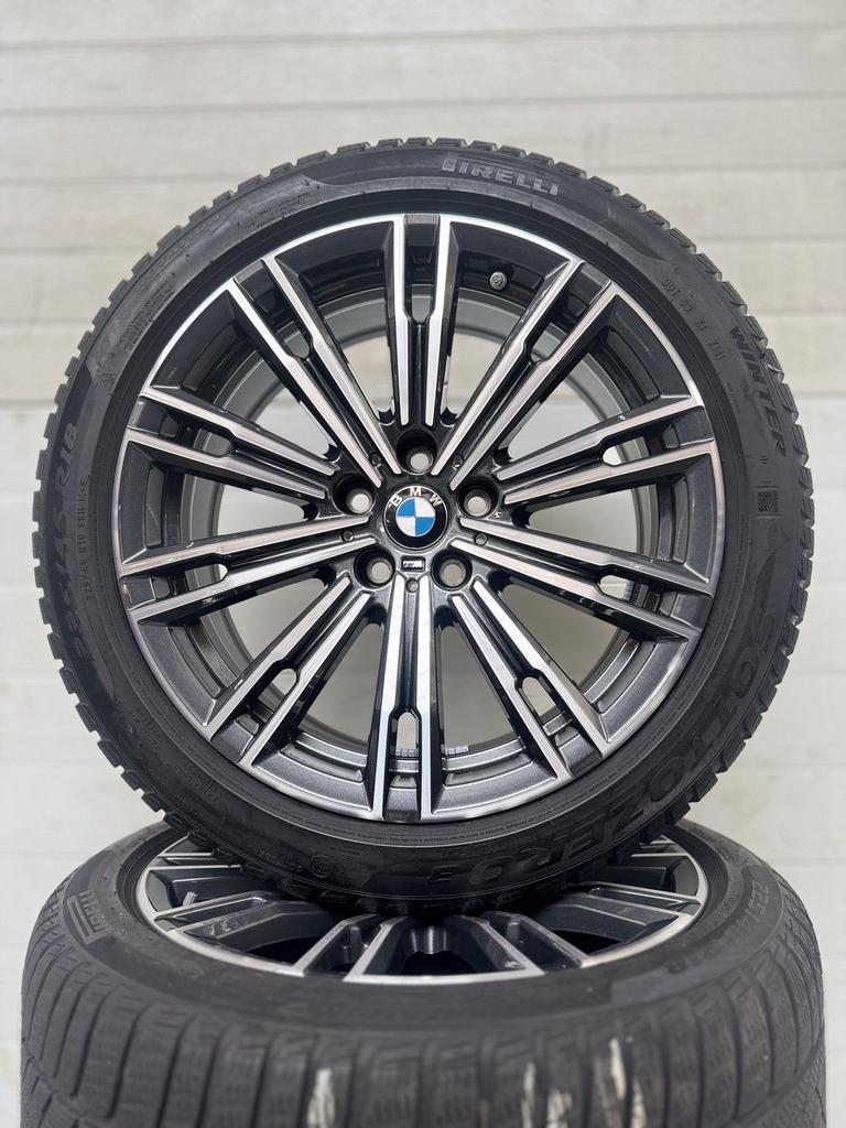 DEMO 18” BMW 3 SERIE G20 G21 M * RFT VELGEN WINTERBANDEN ORI, Auto-onderdelen, 18 inch, Gebruikt, -, -