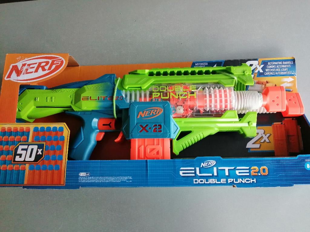 nieuwe NERF dubbel punch elite, Ophalen of Verzenden, Nieuw